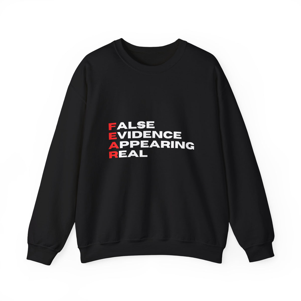 Fearless Comfort Unisex Crewneck Sweatshirt | Cozy Casual Wear, Gift for Friends, Motivational Apparel, Year-Round Style, Everyday Fashion